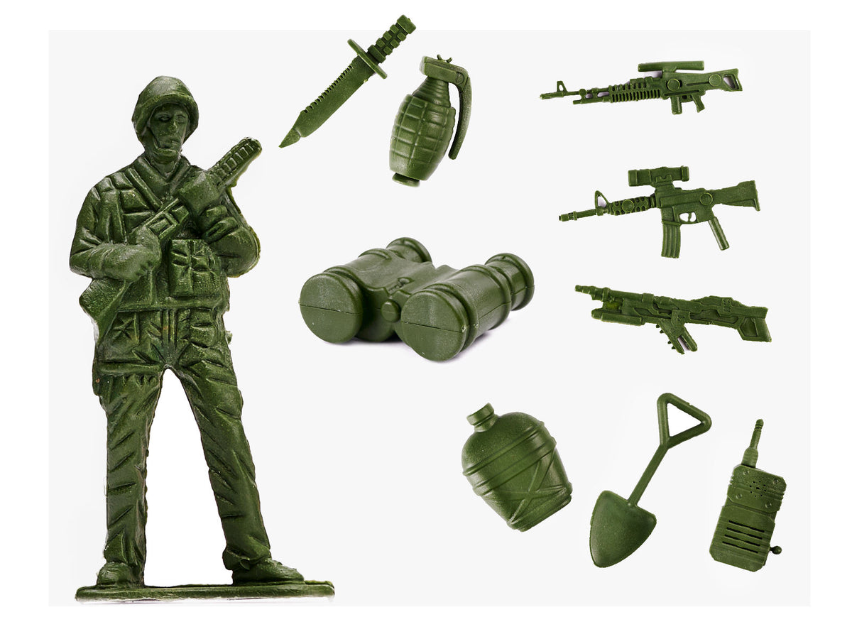 Soldiers Military Base Figures Set 307el.