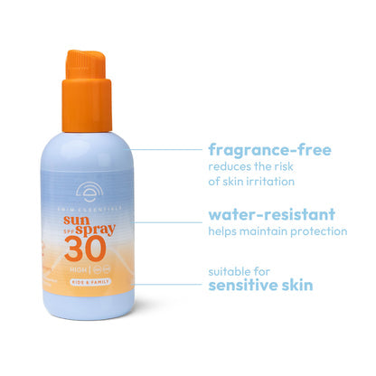 Swim Essentials napkrém - spray - Sensitive Spf30 - 200 ml