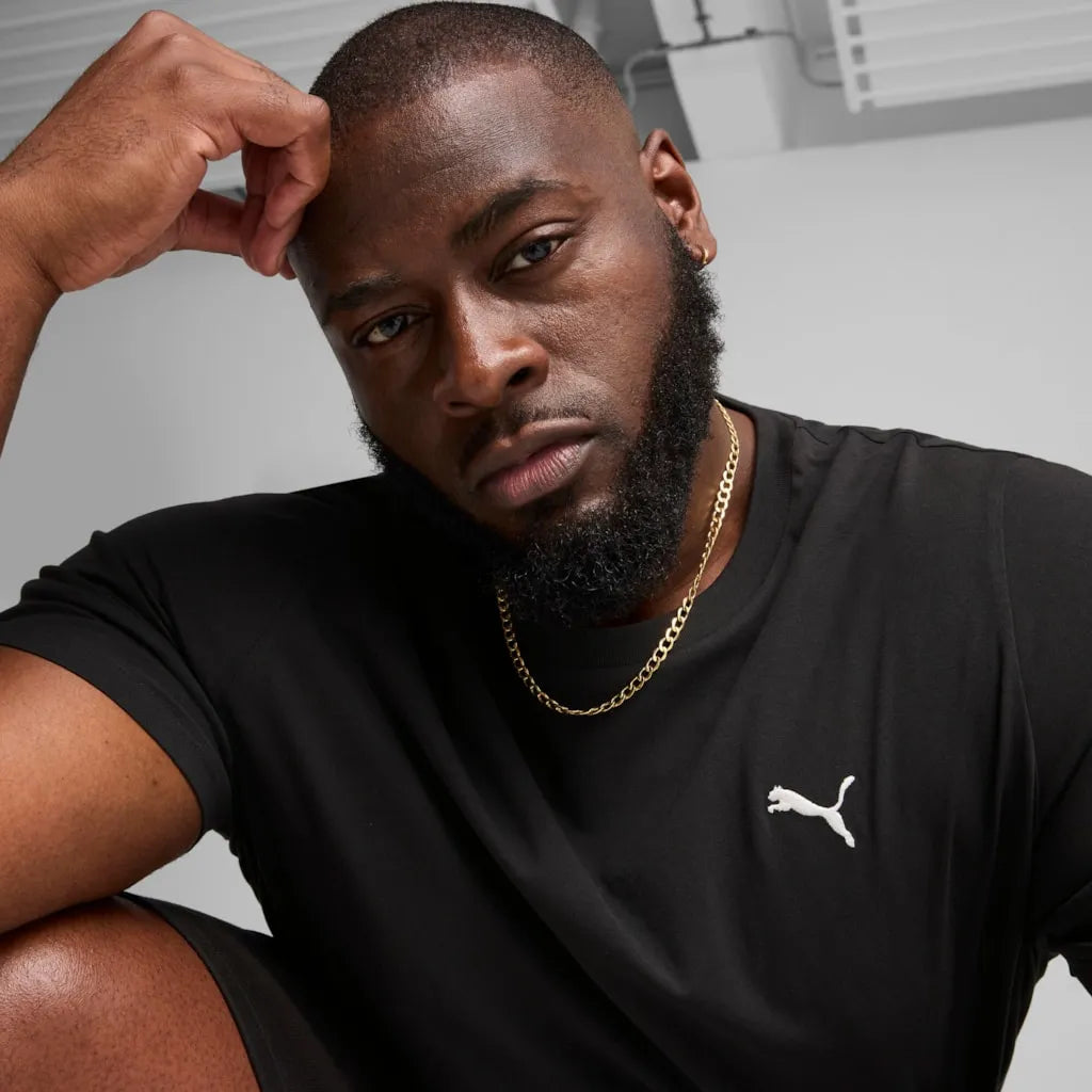 Tričko Ess s malým logem černé l