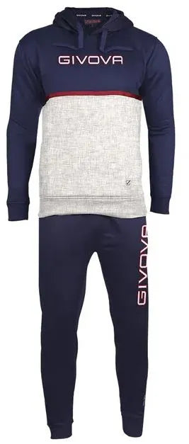 Sportovní set givova italia blue-grigio-lgrey blue m