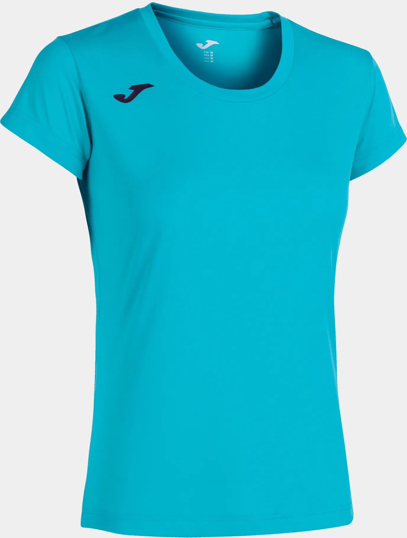 Camiseta feminina joma record ii fluor turquesa xs