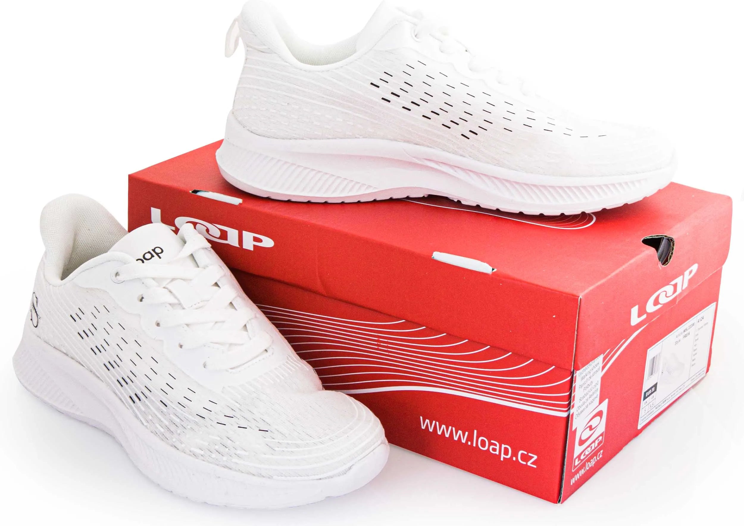 Damen Freizeitschuhe Loap Freia Weiß