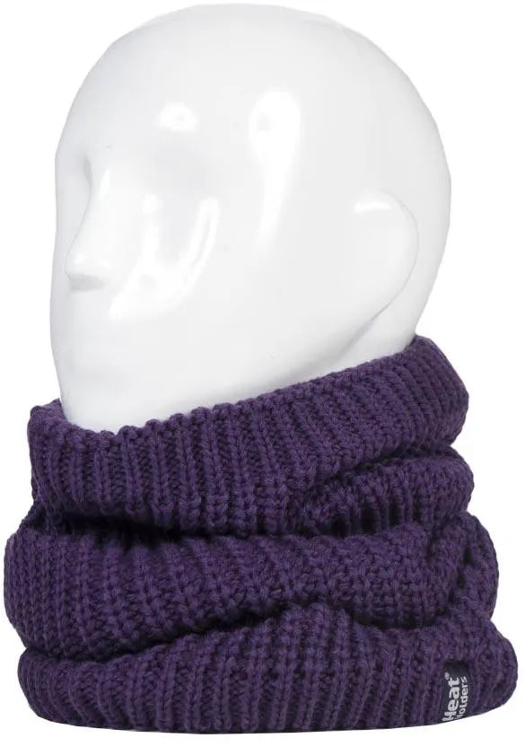 Damen-Halswärmer Heat Holders Boden Lila
