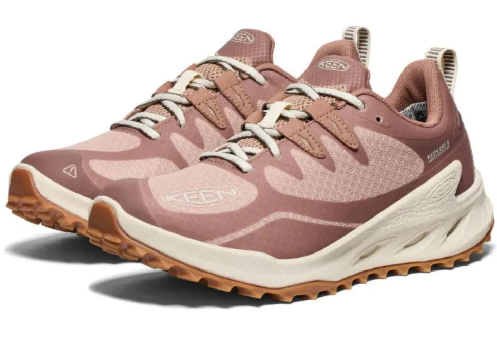 Women's Shoes Keen Wmns Zionic Wp Warm Taupe/raw Umber Brown