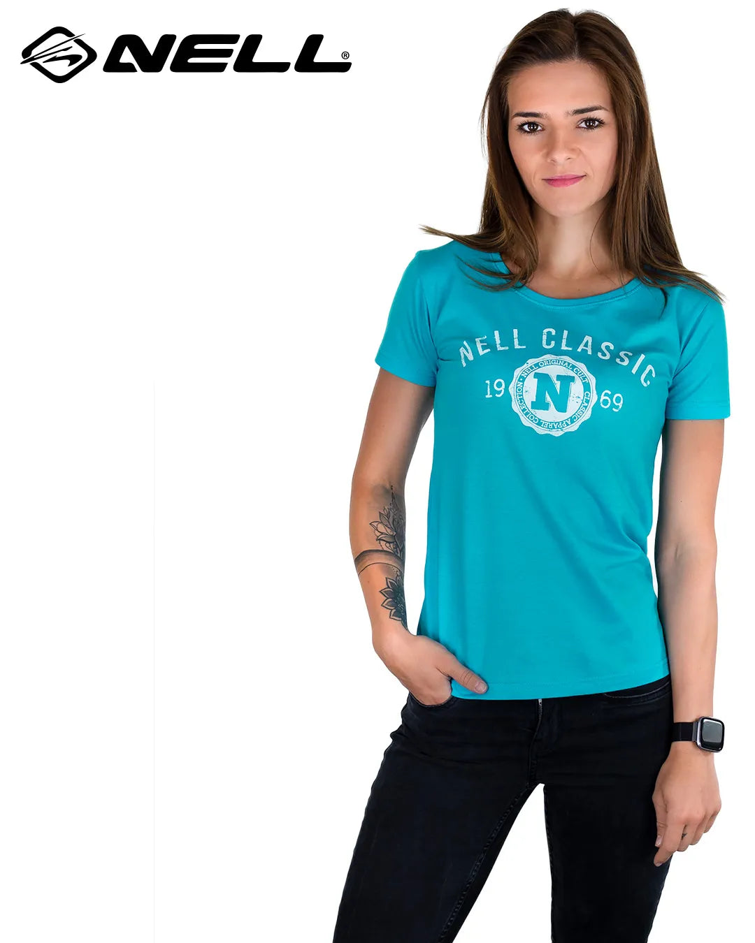 Tricou damă Nell Classic Blue