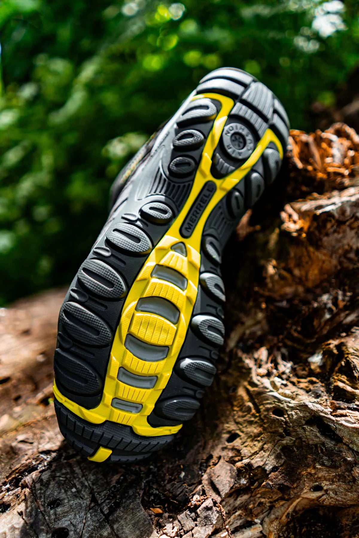 Trekkingschoenen heren Merrell Men Accentor 2 Vent Mid Wp Turbulence Grijs