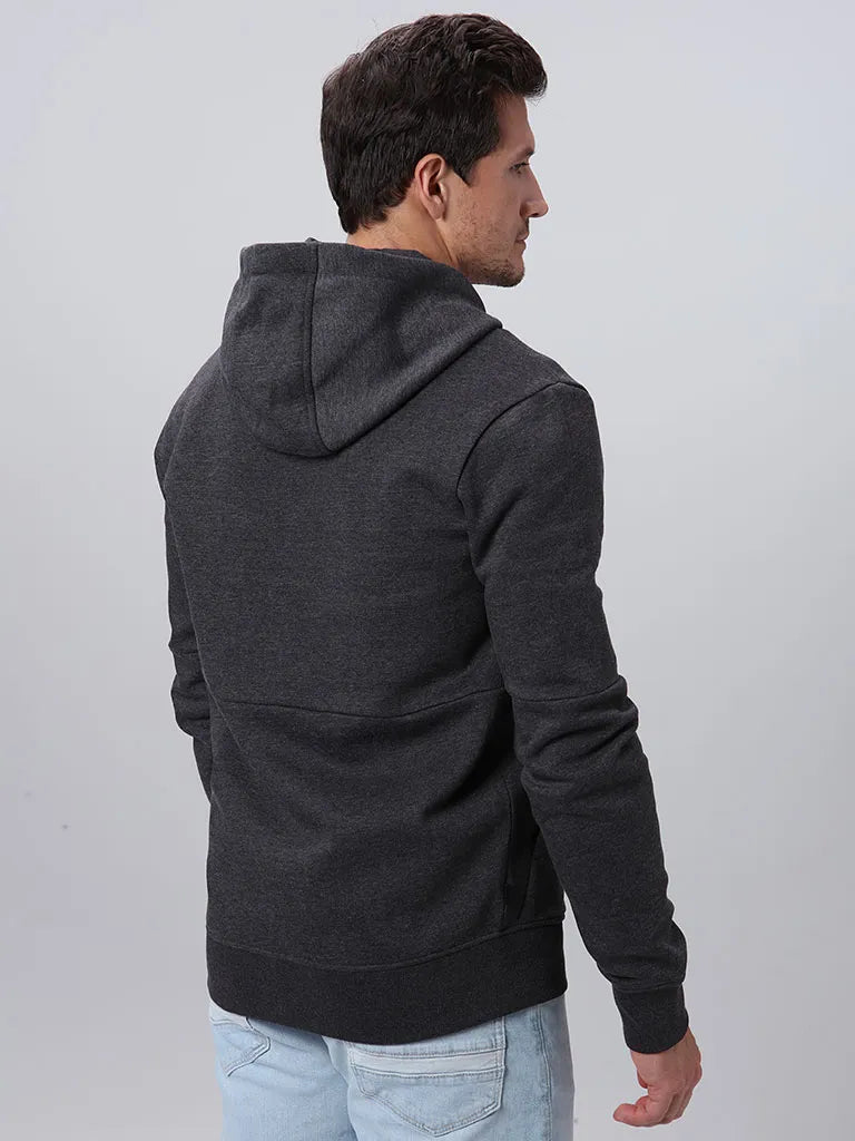 Herren-Sweatshirt Loap Edcar Dunkelgrau