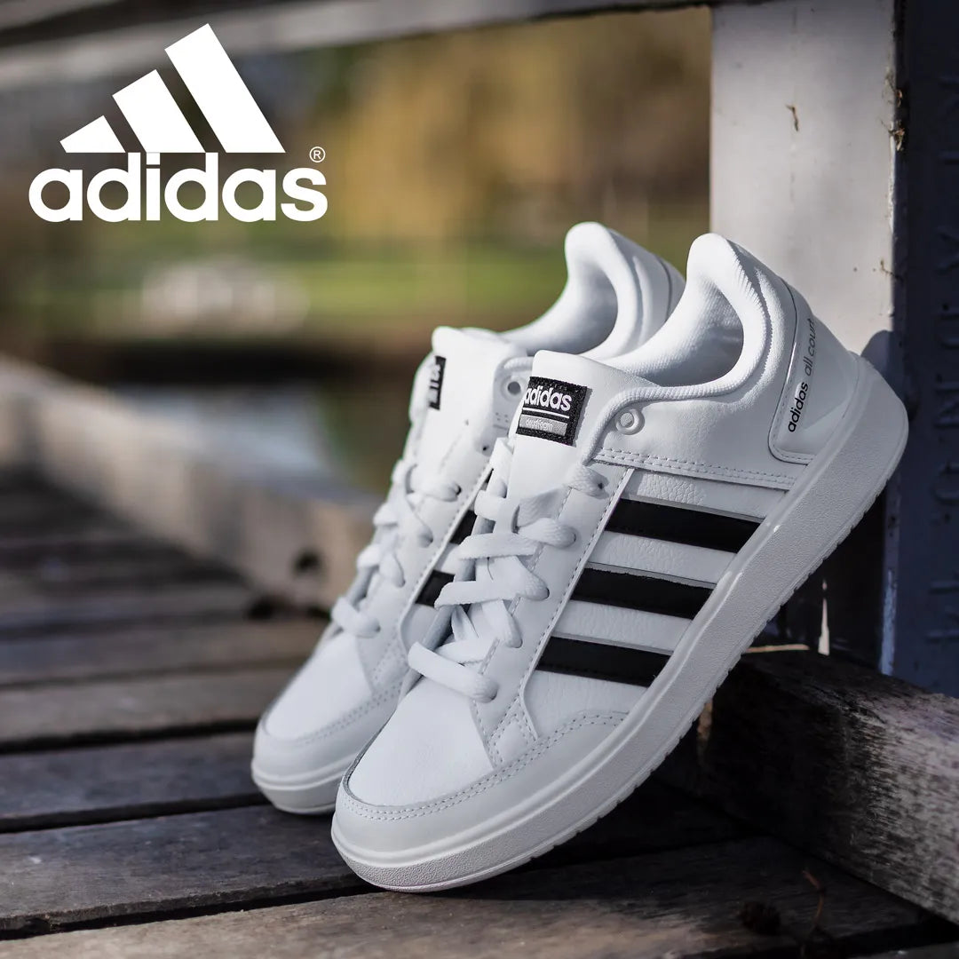 Adidas cloudfoam all court pantofi sport albi 36 2/3