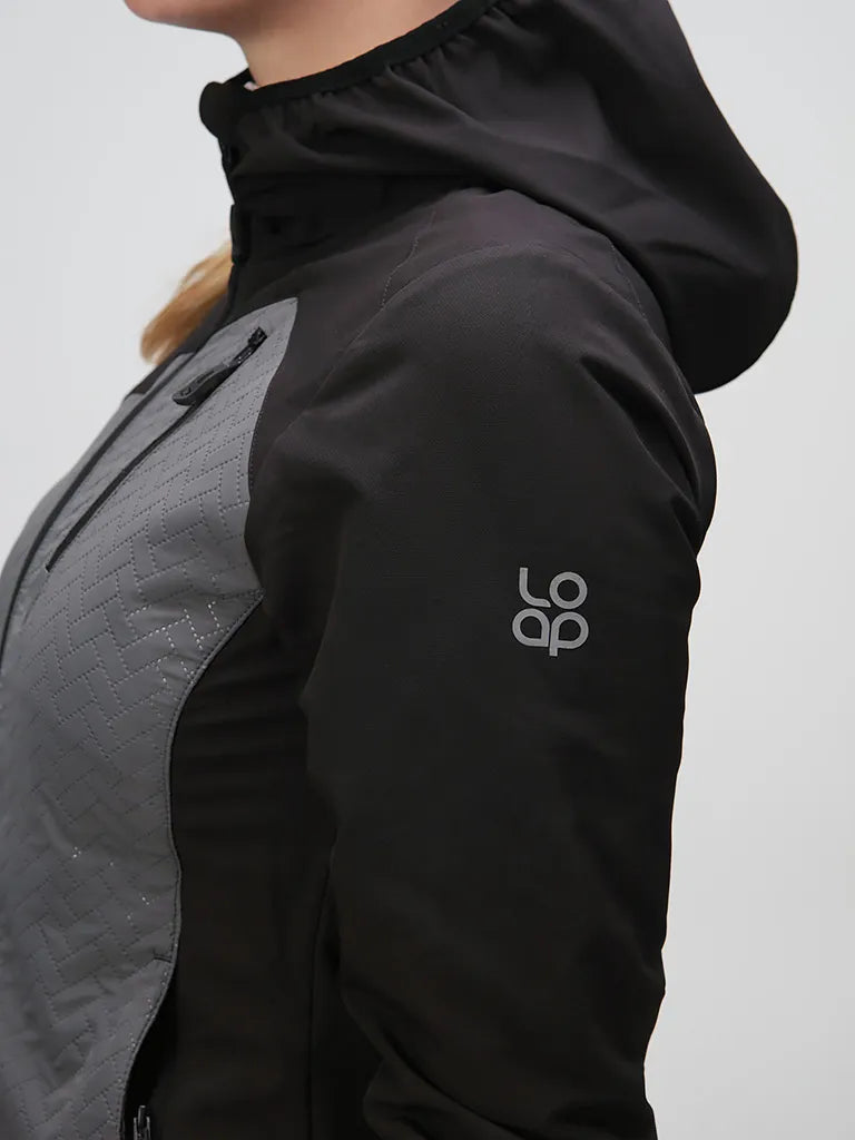 Damenjacke Loap Urlea Schwarz