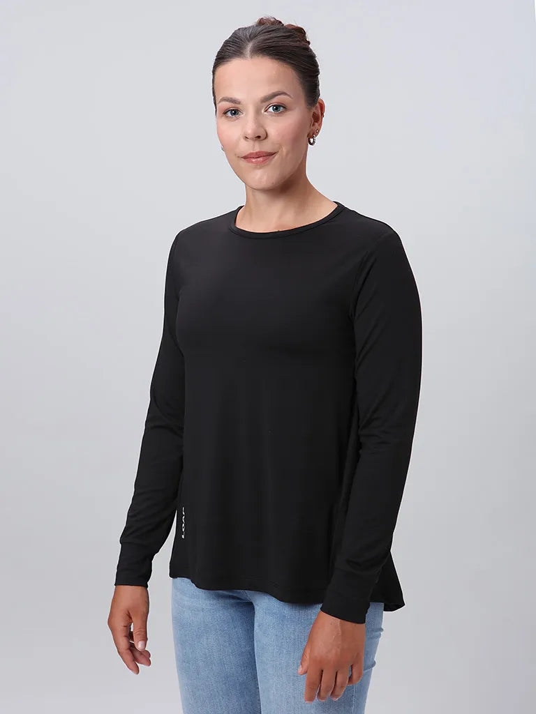 Női póló loap byrcela fekete xl