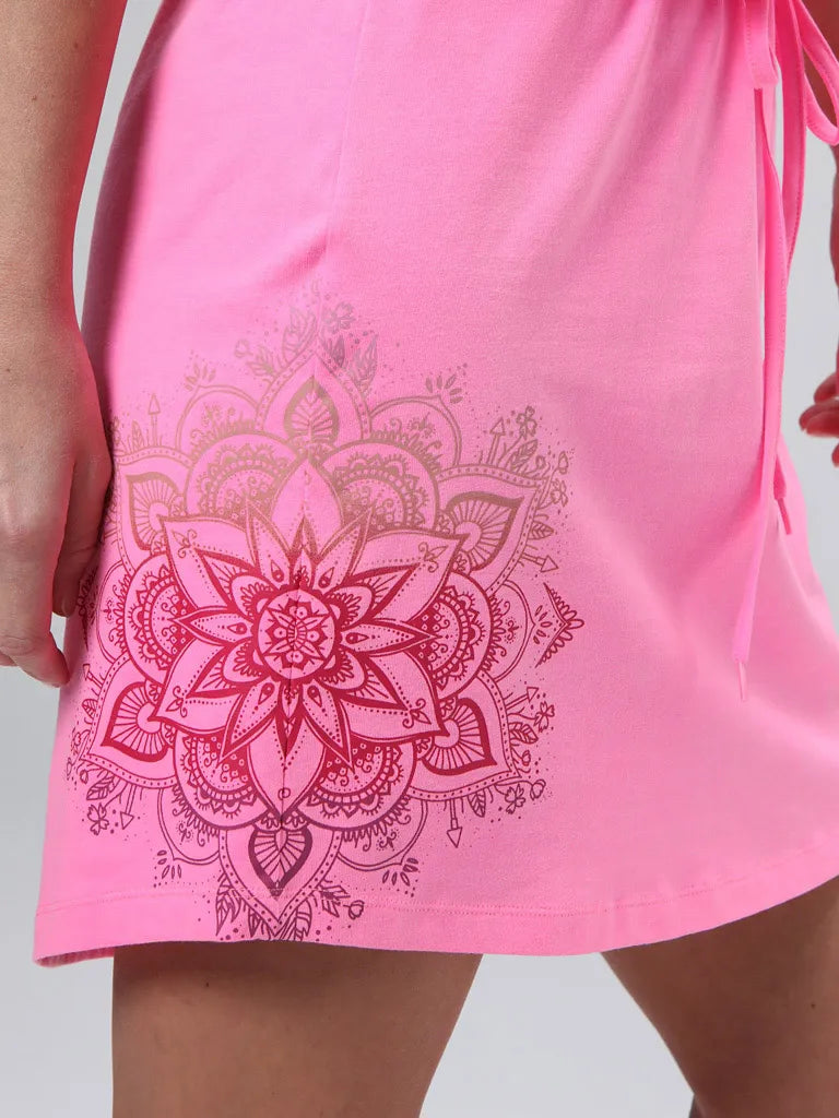 Vestido feminino loap abzoka pnk rosa l