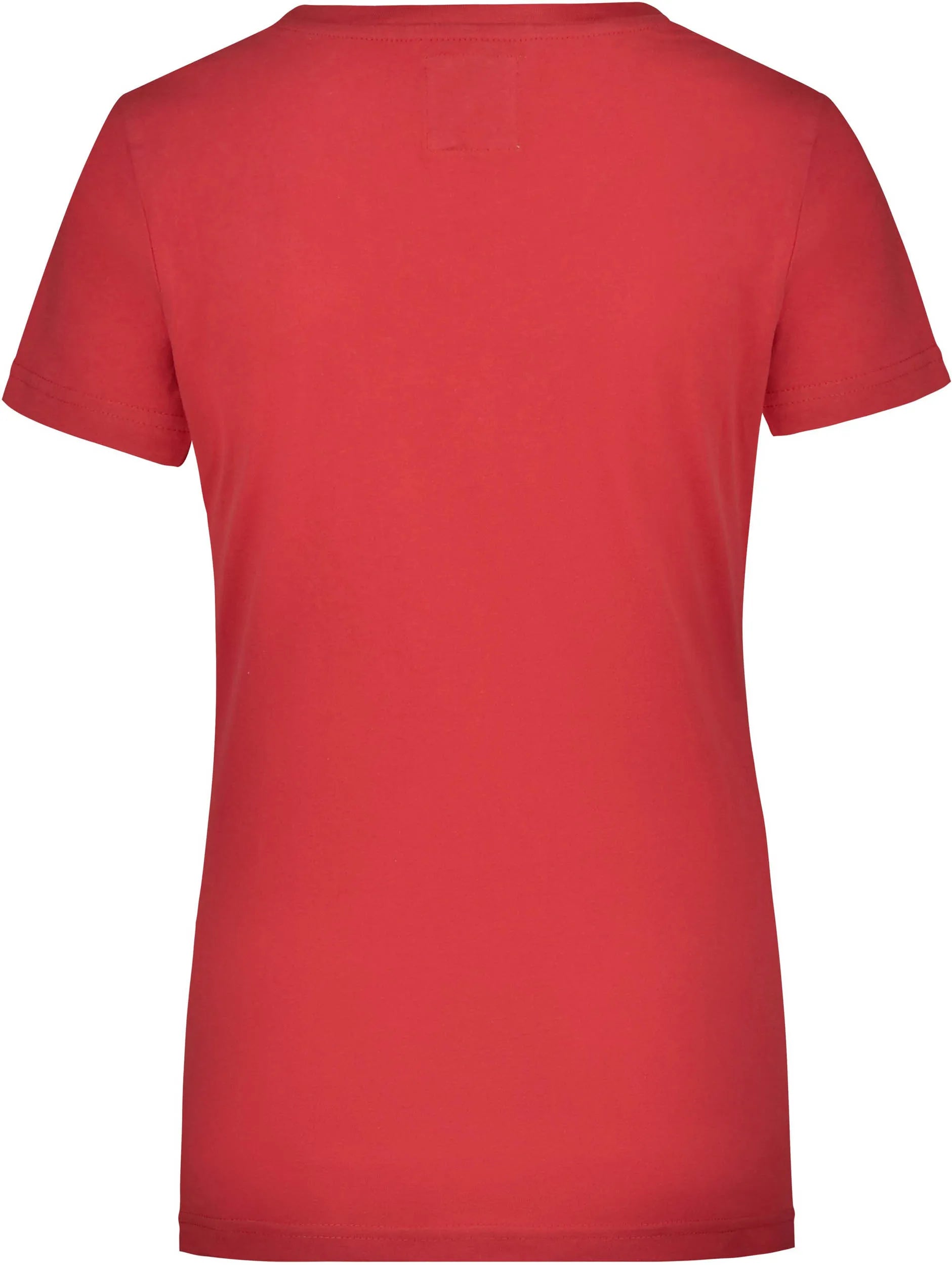 T-shirt da donna James & Nicholson Camicia Vintage Rossa