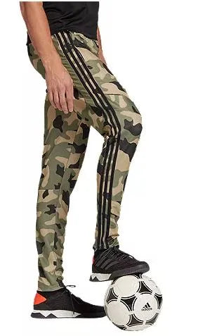 Men' adida 3 tripe tiro over print pant green - S