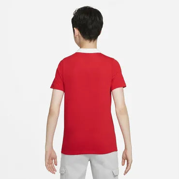 Tricou polo pentru copii Nike Jr Park 20 Dynamic Fit Red