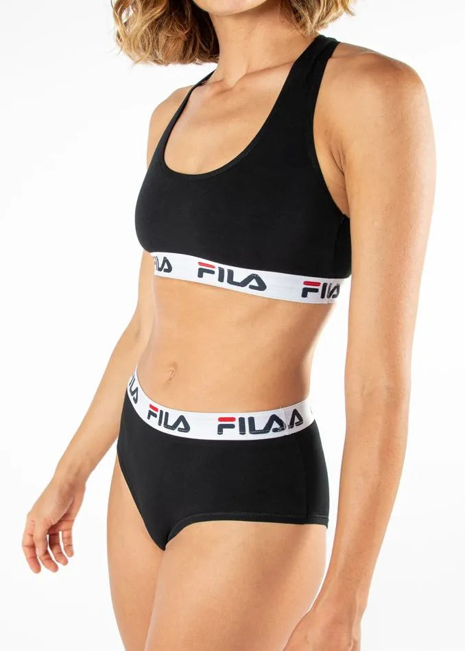 Дамски гащи Fila Elastic Black