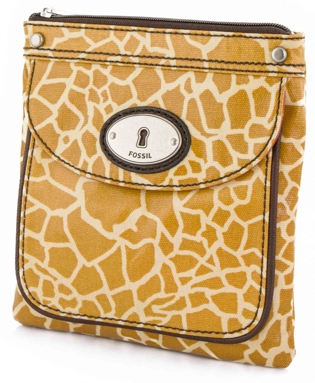 Дамска чанта Fossil Wmns Ръчна чанта за рамо Keyer Mini Giraffe Brown