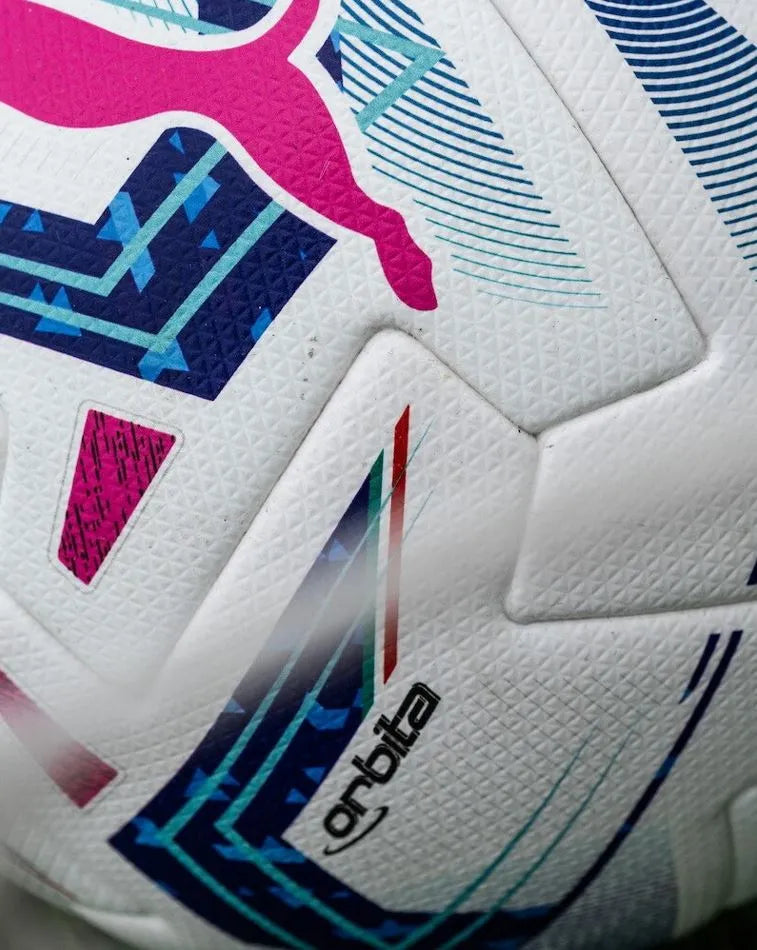 Futbalová lopta puma orbita séria a (fifa kvalita pro) wp bielo-modrá veľkosť biela