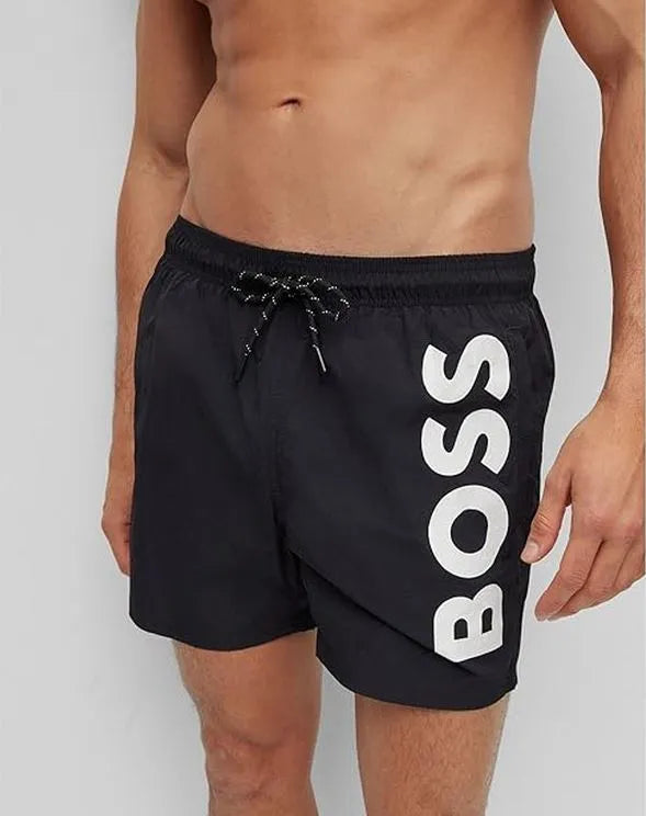 Hugo Boss Hommes Maillots de bain Octopus Short de bain noir