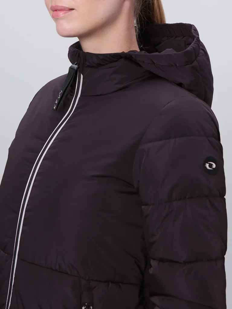 Dámsky kabát Loap Tandora Brown Black