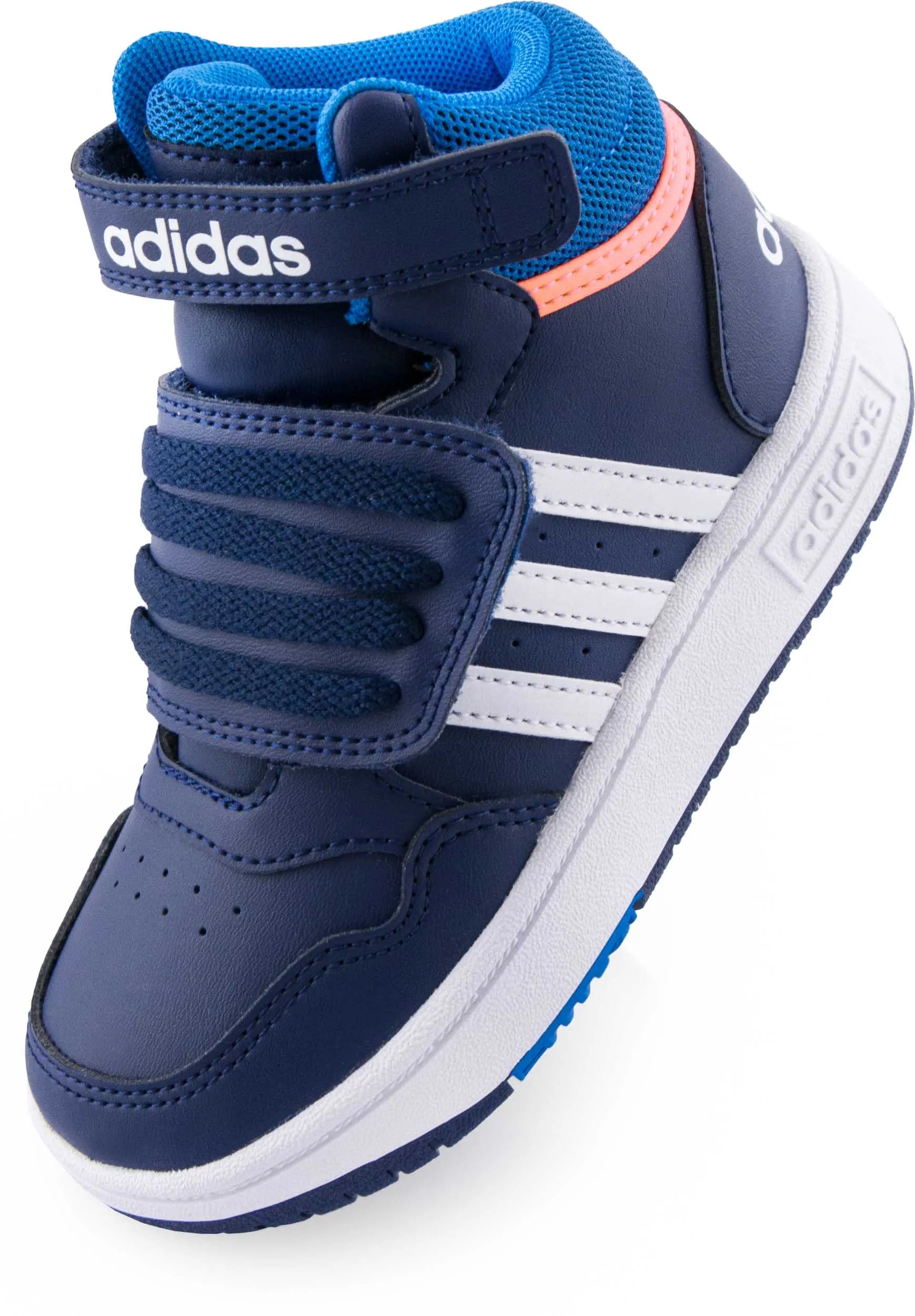 Dětské boty adidas hoops mid 3.0 tenisky junior blue 26