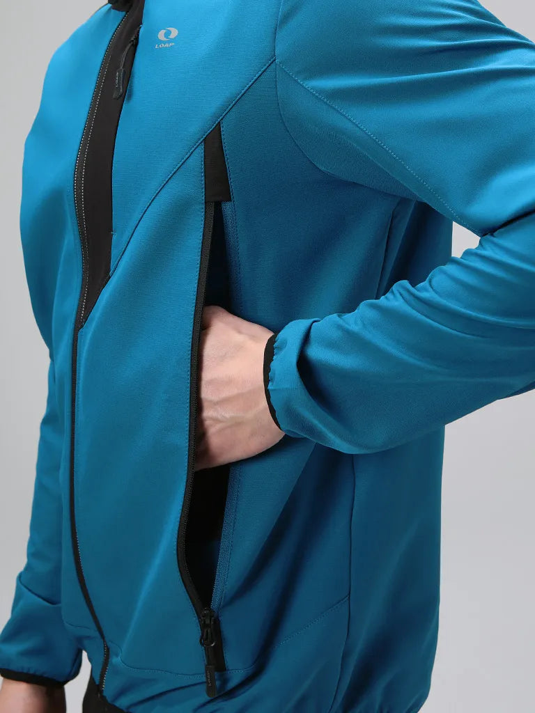 Férfi Softshell kabát Loap Ursun Blu-blk kék
