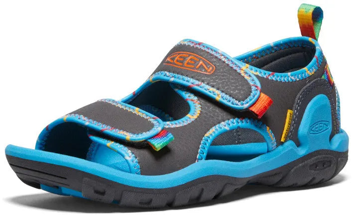 Keen Jr Knotch Creek Ot Magnet-tie Dye Kids Sandals Blue