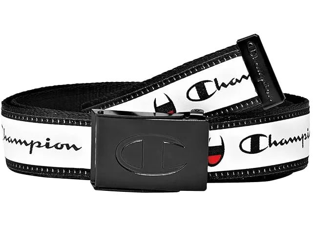 Opasok šampión unisex advocate žakárový web čierno/bielo čierny