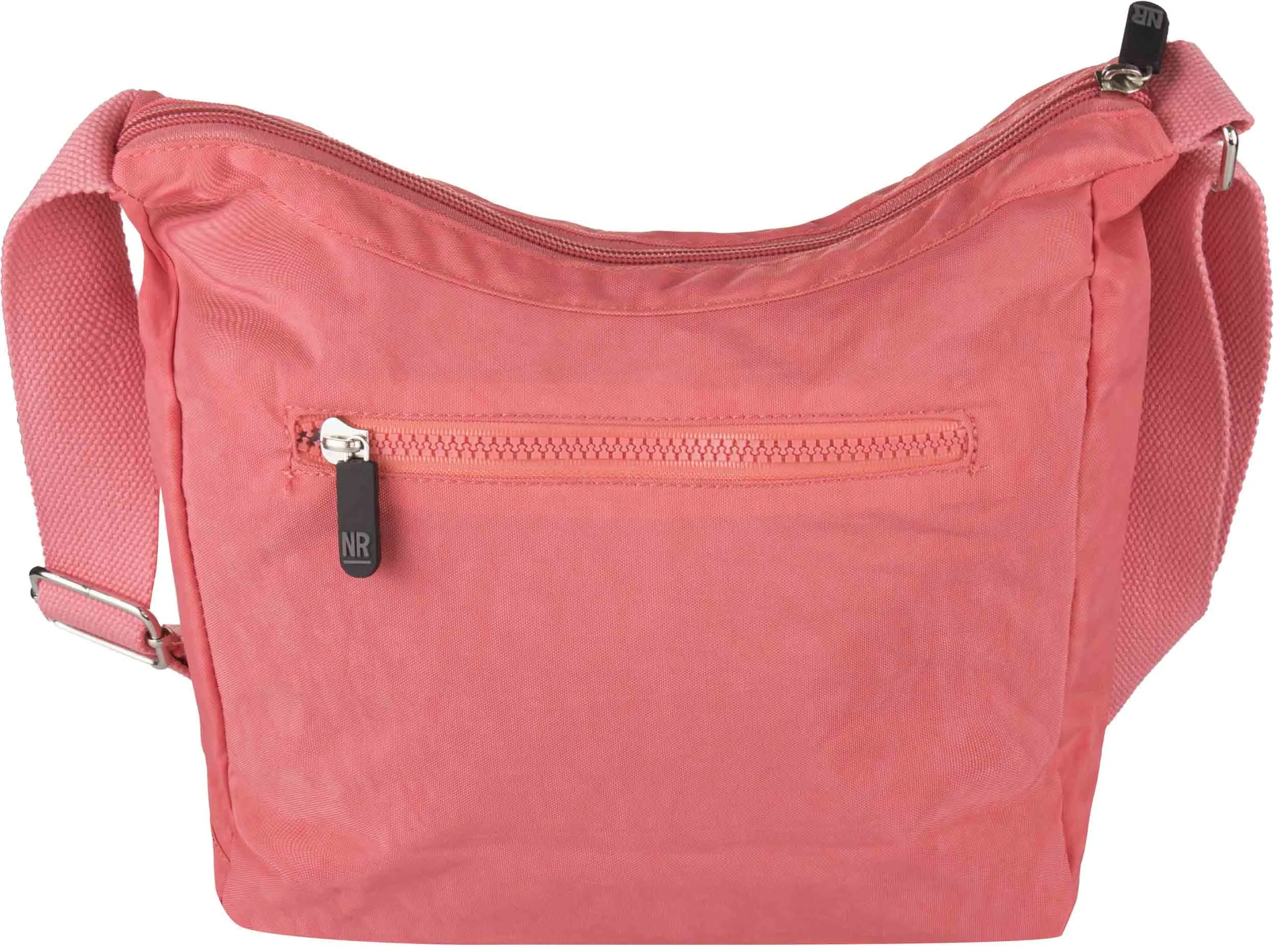 Dametaske New Rebels Crincle Banana Top Lynlås Blød Pink