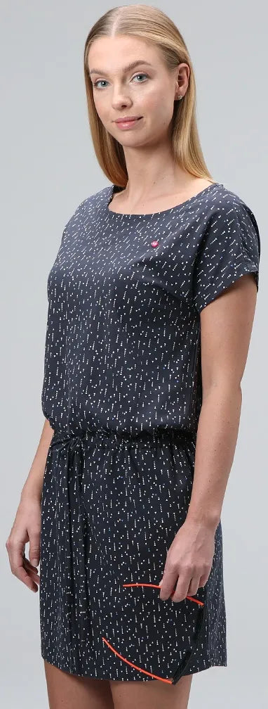 Vestido feminino loap baskela dblu azul m