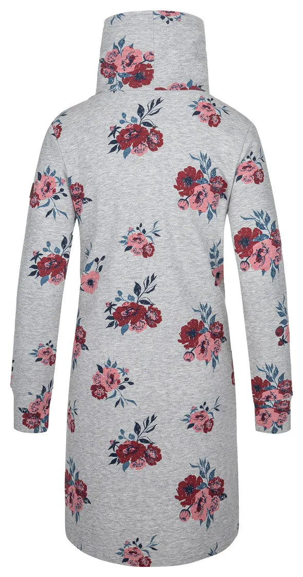 Kvinders sportskjole/sweatshirt sløjfe ebunka grå s