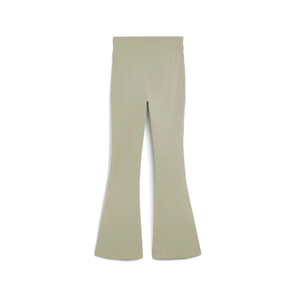 Leggings de mujer puma ess de cintura alta acampanados verde s