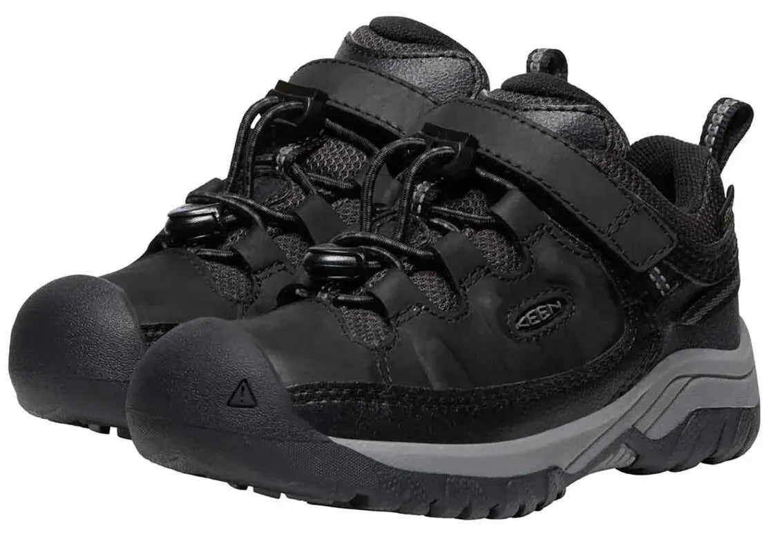 Keen Jr Targhee Low Wp Sort/stål Grå Sort
