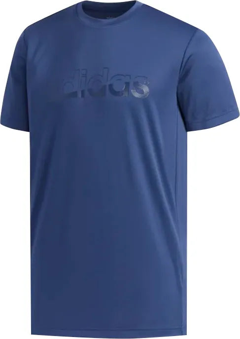 T-shirt da uomo Adidas Men Freelift Prime Blu Indaco