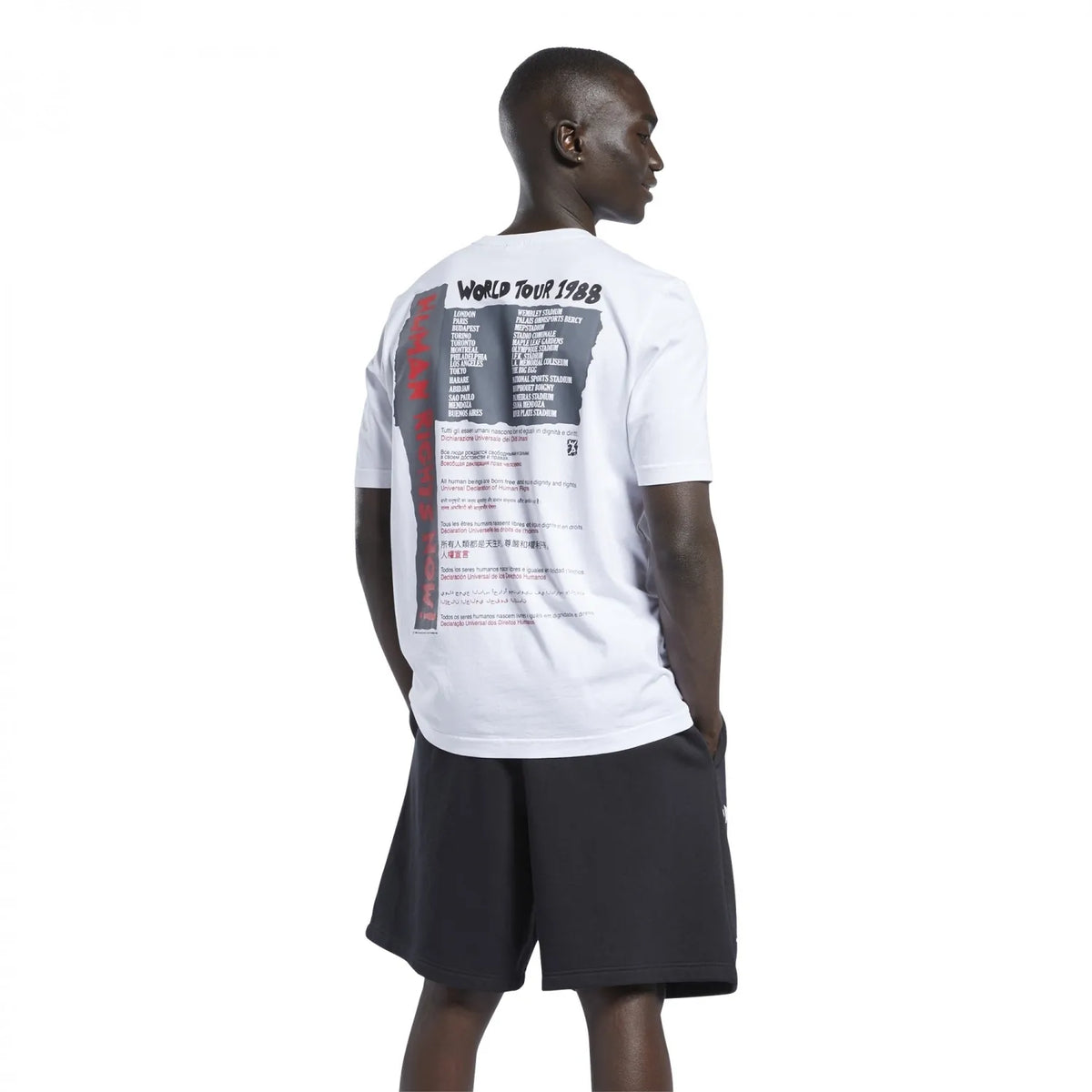 Reebok Cearta Daonna Anois Tee White