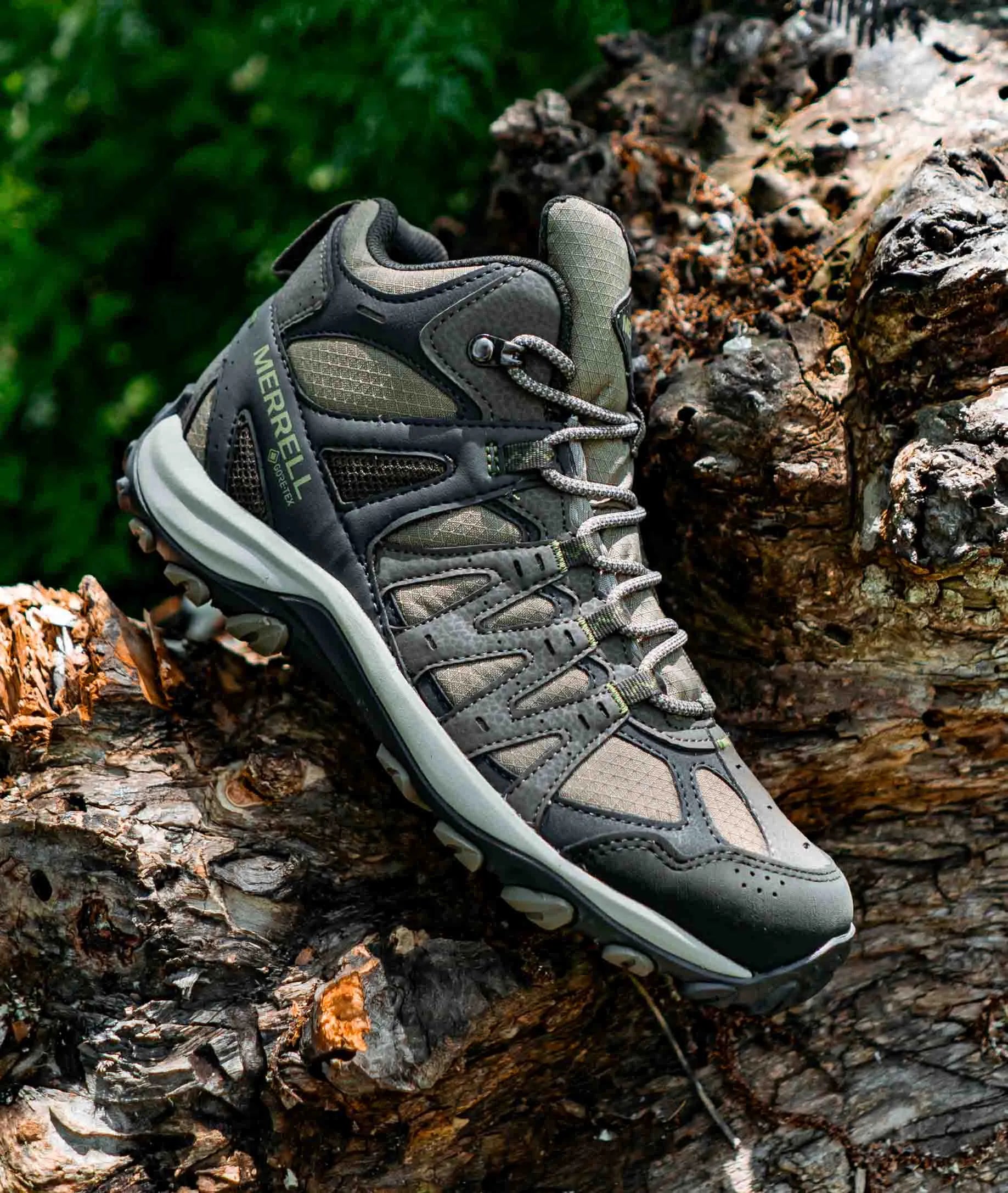 Merrell Men Accentor 3 Sport Mid Gtx-boulder Brown