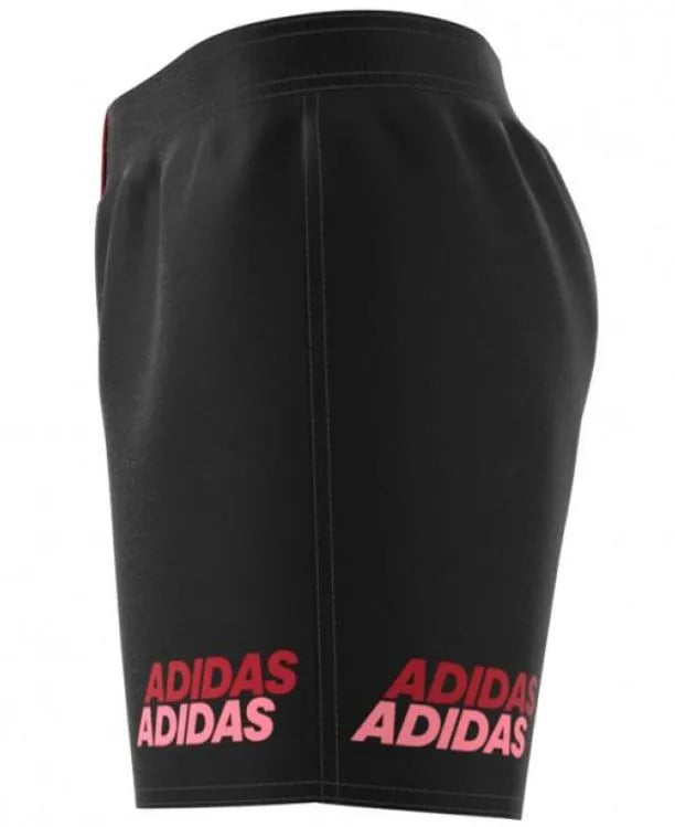 Adidas plavecké šortky čierne 164