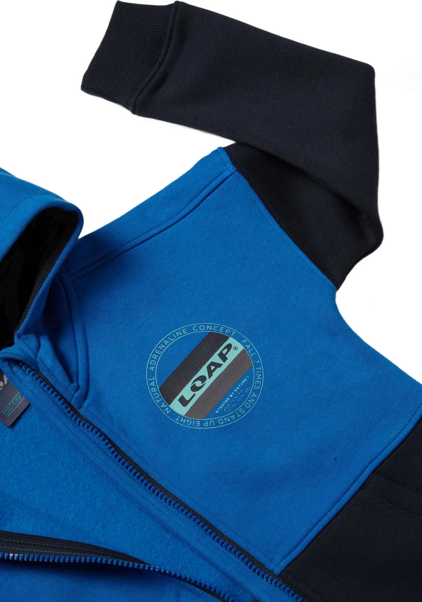 Detská mikina loap dizar modrá 112-116