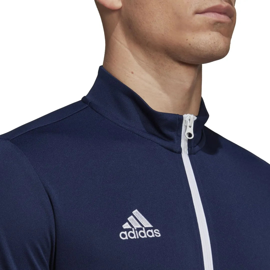 Heren sportjack Adidas Entrada 22 marineblauw