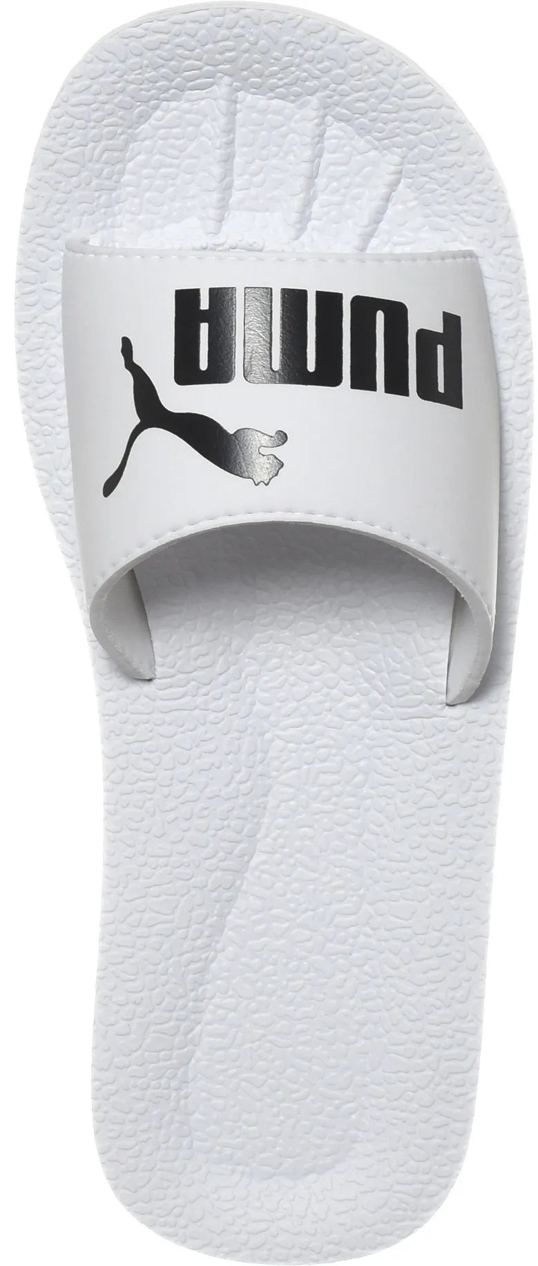Biało-czarne klapki Puma Purecat Slide