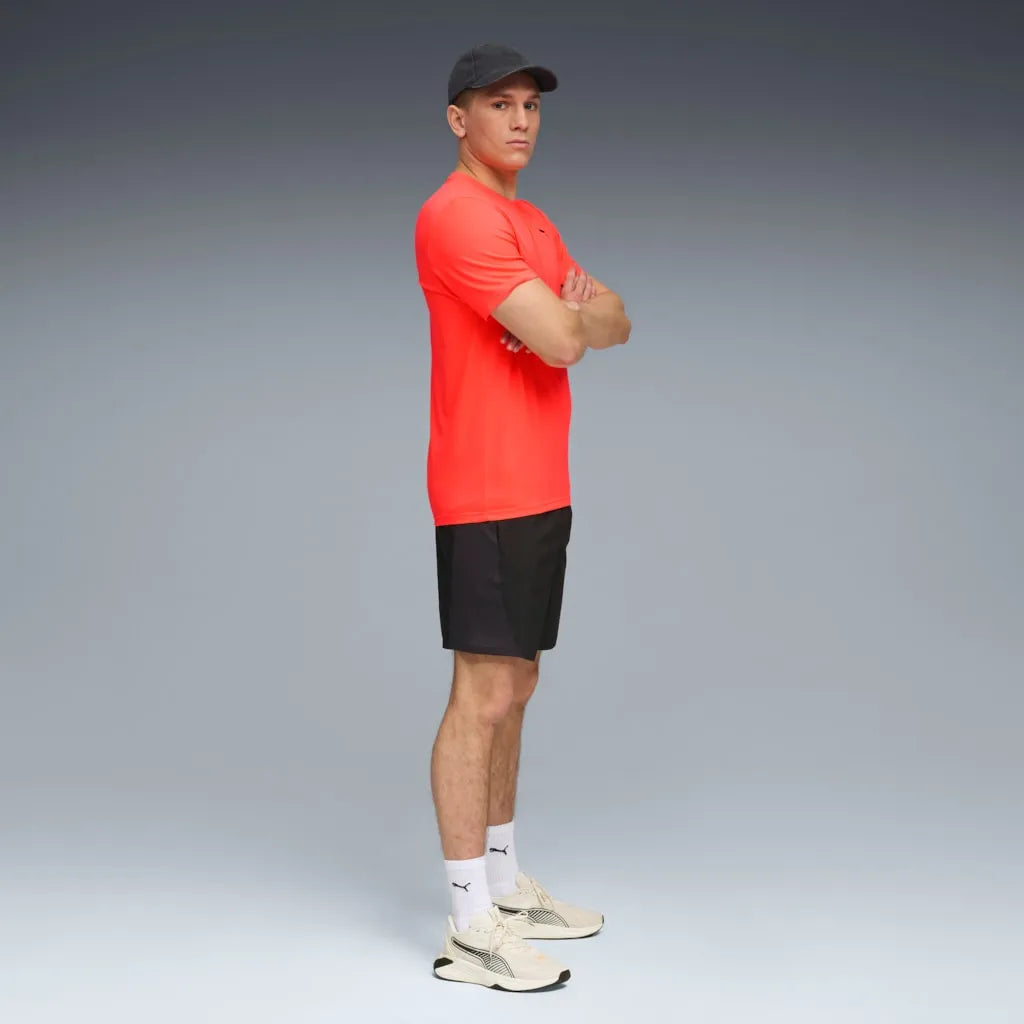 Herre Puma Ess Solid Cat Tee Pink