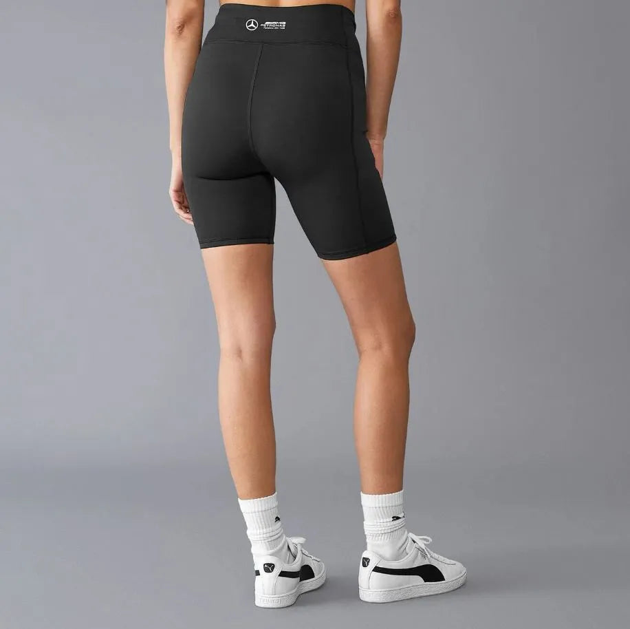 Women's Cycling Shorts Mercedes Wmns Mapf1 Fw Bike Shorts Black