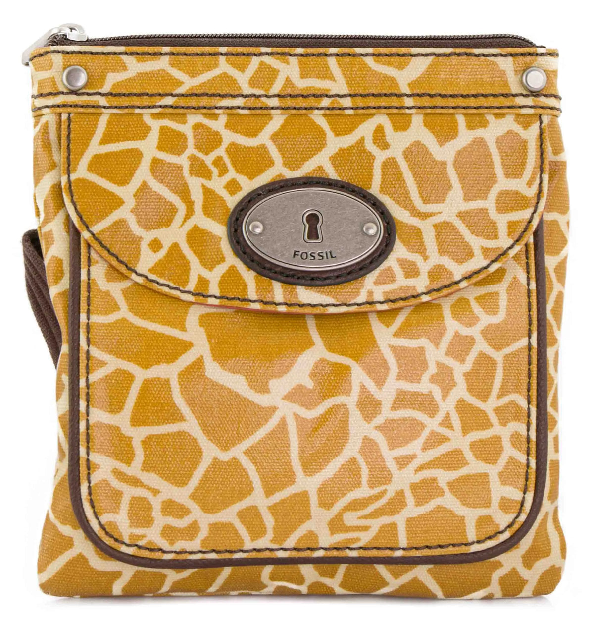 Дамска чанта Fossil Wmns Ръчна чанта за рамо Keyer Mini Giraffe Brown