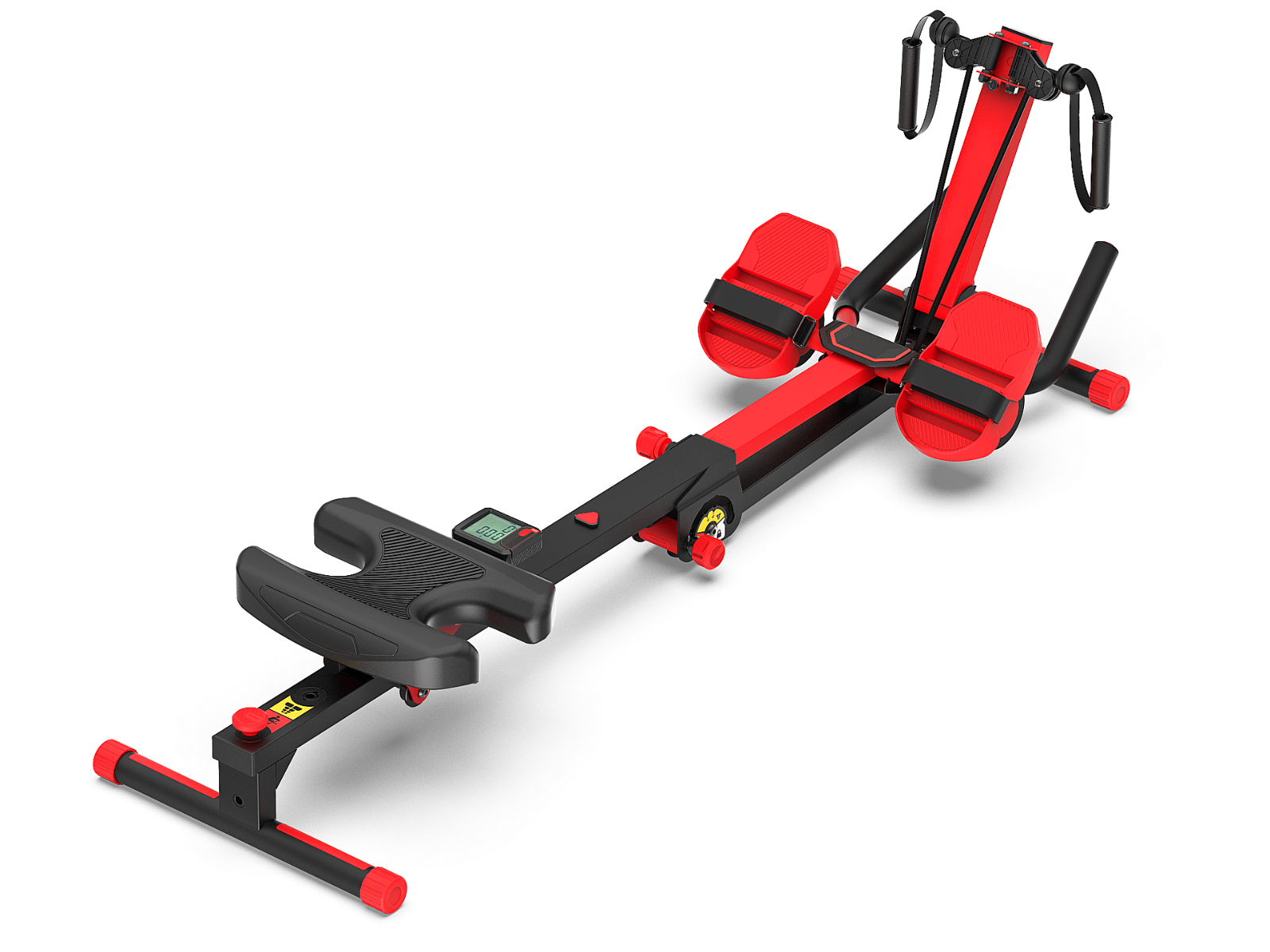 Relax Vital – Máquina de remo Arowing y entrenador de músculos abdominales - Máquina de remo plegable