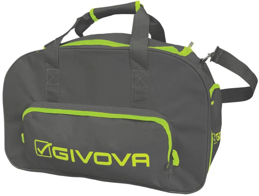 Borsa sportiva givova brera grigio scuro