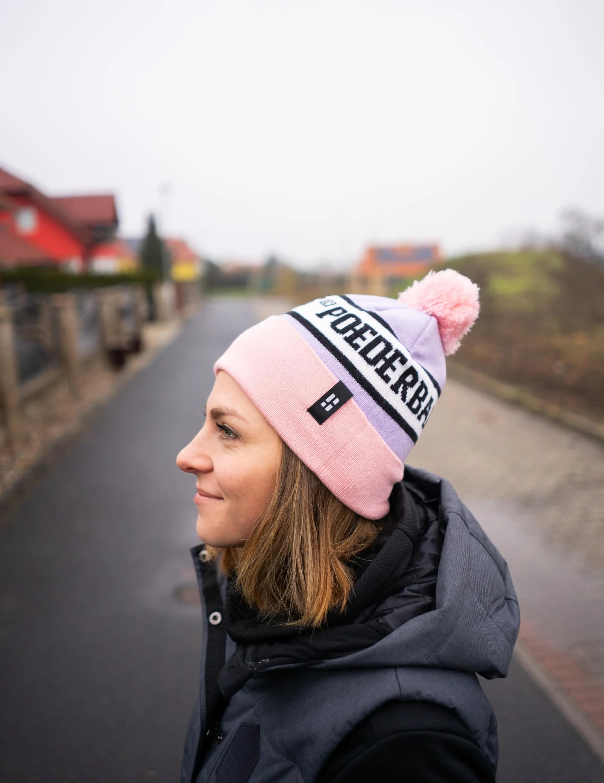 Bonnet d'hiver Poederbaas Freeride Bonnet unisexe violet-rose