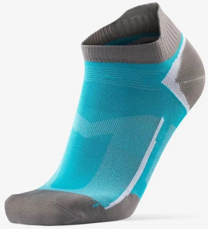 Danish endurance low-cut pro running socks 3-pack carib blue - 39-42