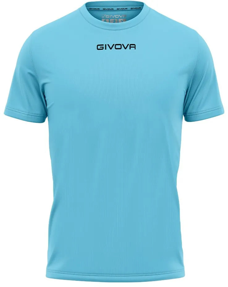 T-shirt sportiva Givova One Microforata Blu