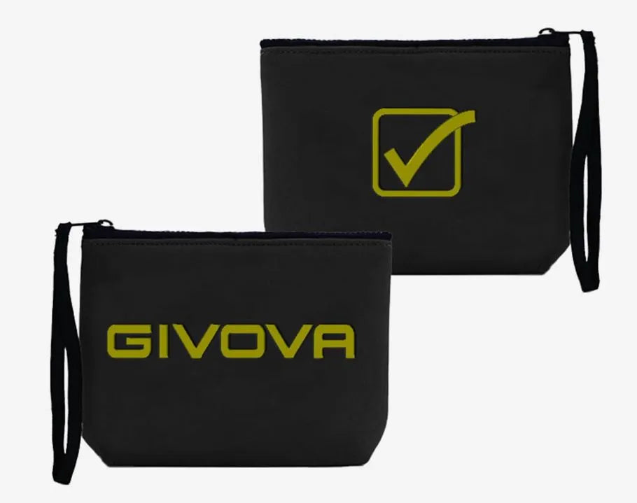 Givova Pochette Neoprene Black-gold Handbag