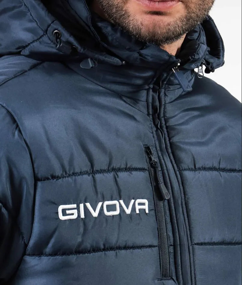 Winter Jacket Givova Prime Unisex Blue