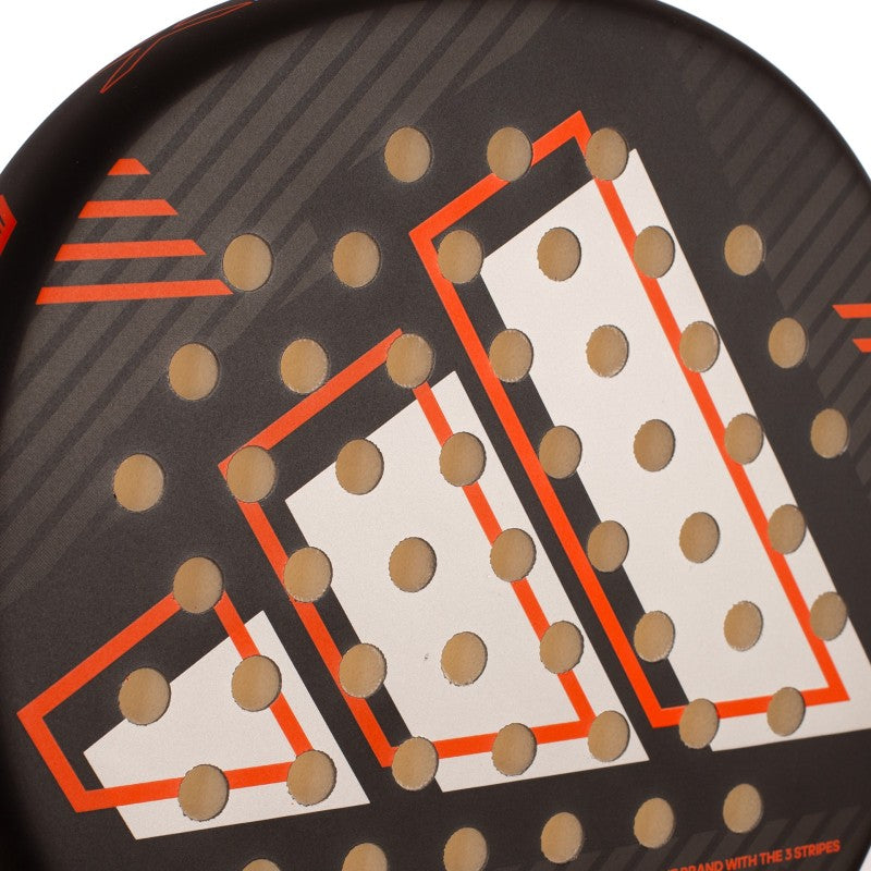 Omotávka Padel Adidas Zentix Black/oranžová Multicolor